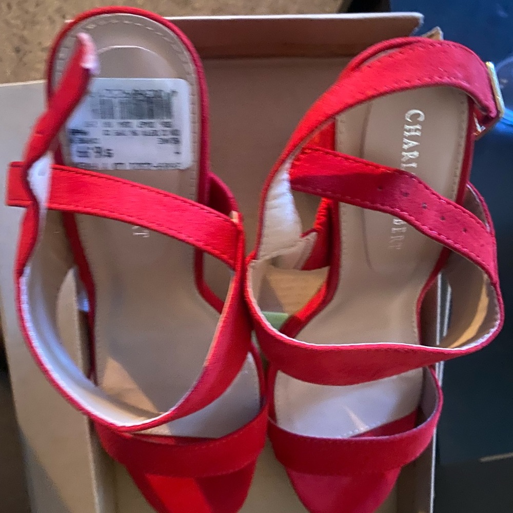 Open toe heels